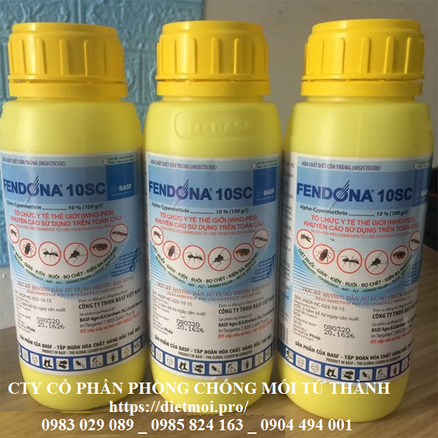 MUA THUỐC DIỆT MUỖI FENDONA 10SC Ở ĐÂU